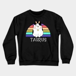 Cat Horoscope Taurus Crewneck Sweatshirt